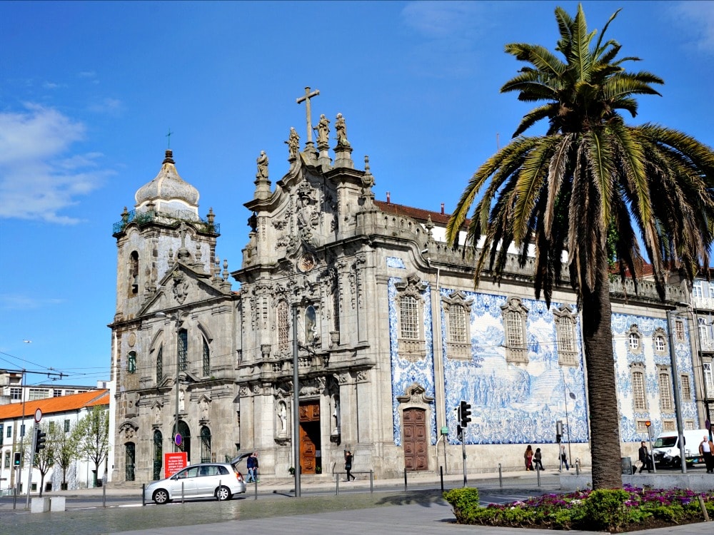 citytrip Porto - kerk met azulejos