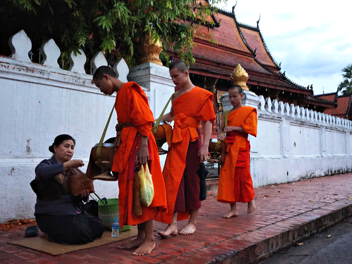 Luang Prabang, Laos - monniken